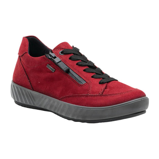 Ara Women's Allesandra Gore - Tex Red Hydro - Microsuede - 9018875 - Tip Top Shoes of New York