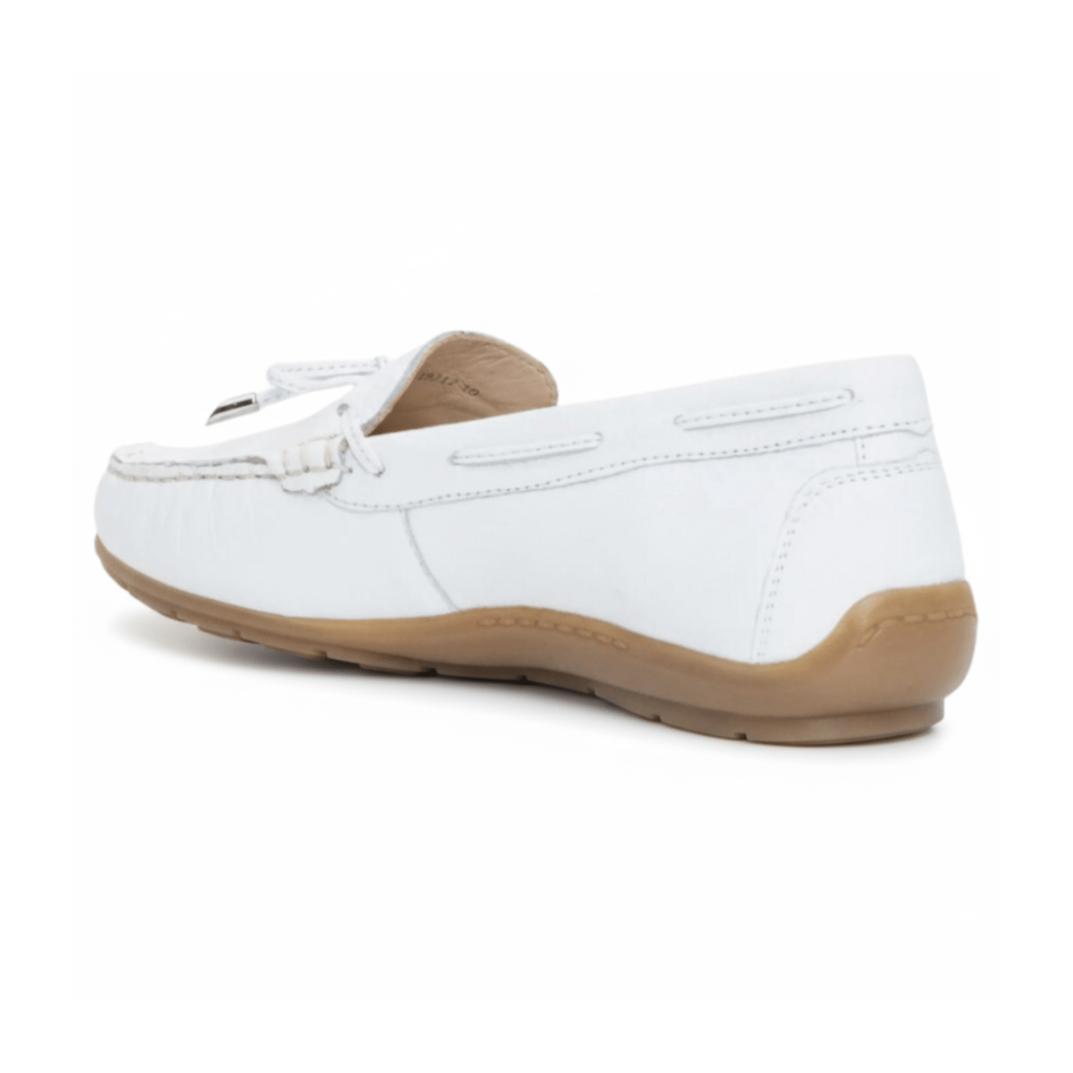 Ara Women's Amarillo Driving Moccasin White Calf Leather - 3015370 - Tip Top Shoes of New York