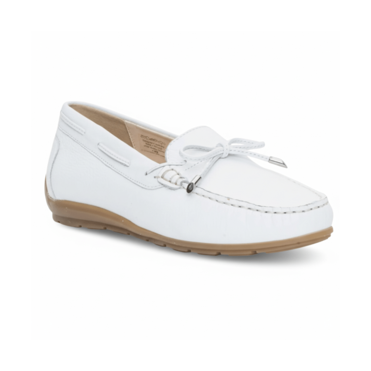 Ara Women's Amarillo Driving Moccasin White Calf Leather - 3015370 - Tip Top Shoes of New York