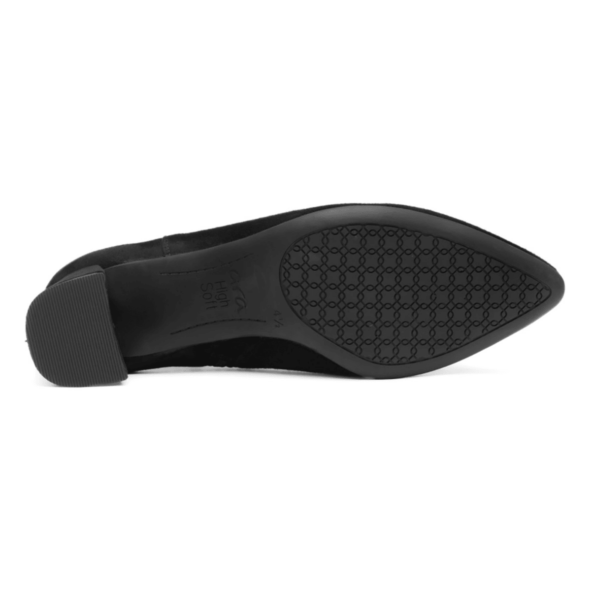 Ara Women's Audrey Acanthus Black Kidsuede - 9034882 - Tip Top Shoes of New York