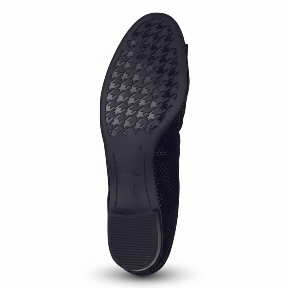 Ara Women's Bambi Black Puntikid - 3013544 - Tip Top Shoes of New York