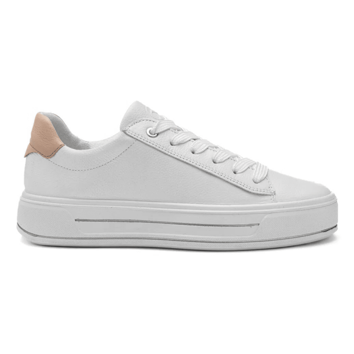 Ara Women's Carol White/Sand Calf Leather - 9033640 - Tip Top Shoes of New York