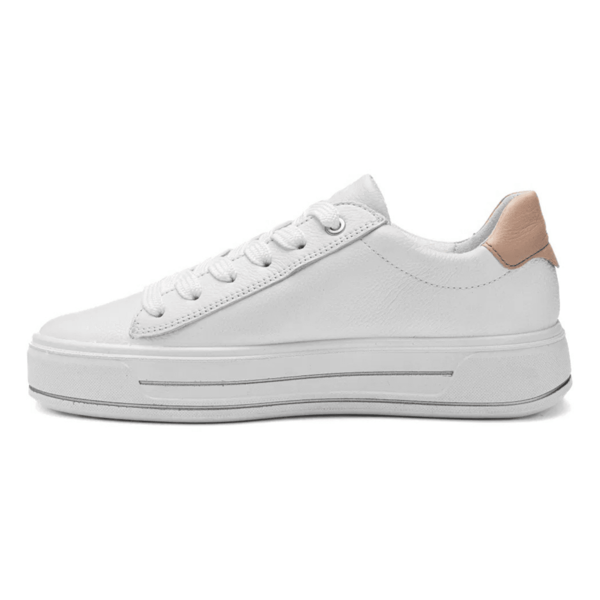 Ara Women's Carol White/Sand Calf Leather - 9033640 - Tip Top Shoes of New York