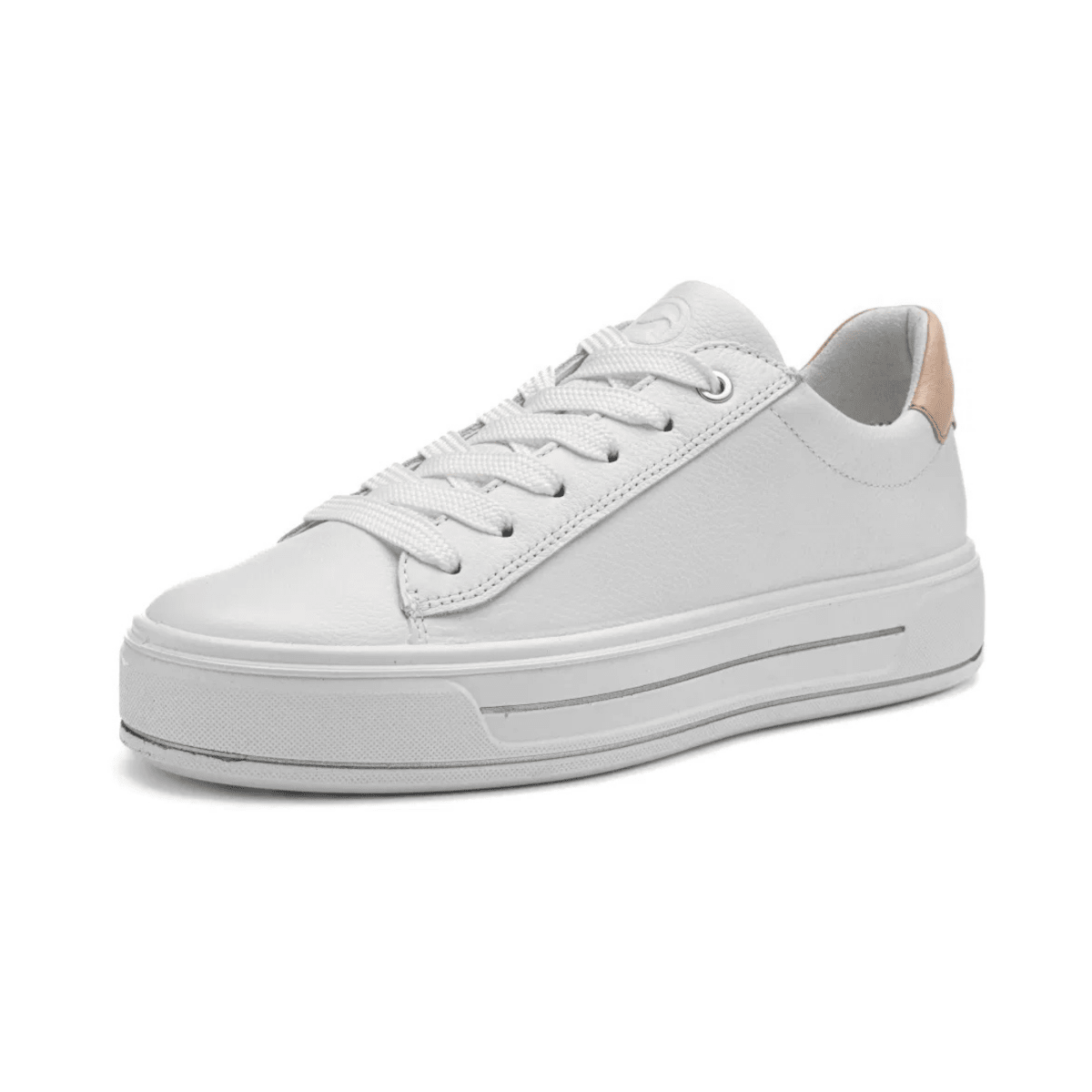 Ara Women's Carol White/Sand Calf Leather - 9033640 - Tip Top Shoes of New York