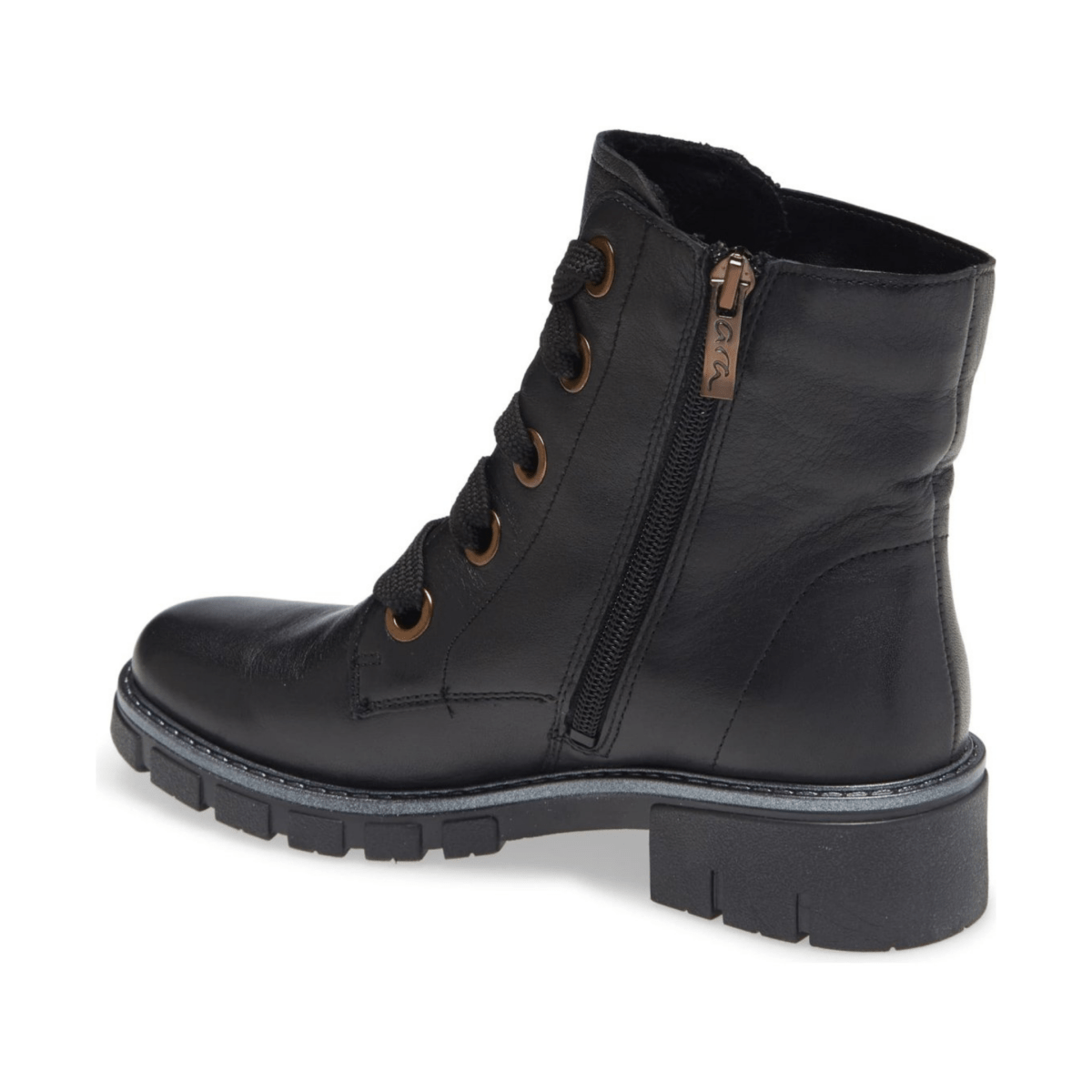 Ara Women's Debbie Black Leather - 3000650 - Tip Top Shoes of New York