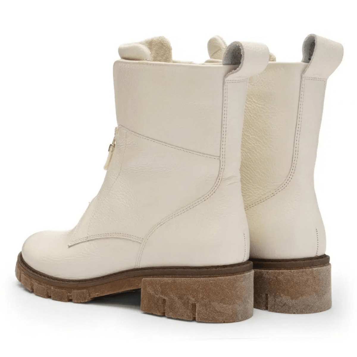 Ara Women's Deon Cream/Brown Dover Calf - 9034914 - Tip Top Shoes of New York