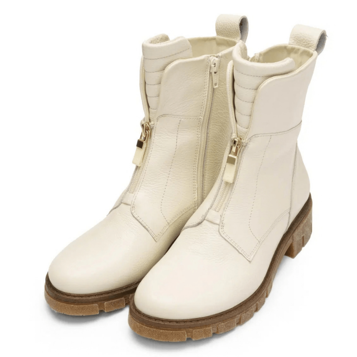 Ara Women's Deon Cream/Brown Dover Calf - 9034914 - Tip Top Shoes of New York