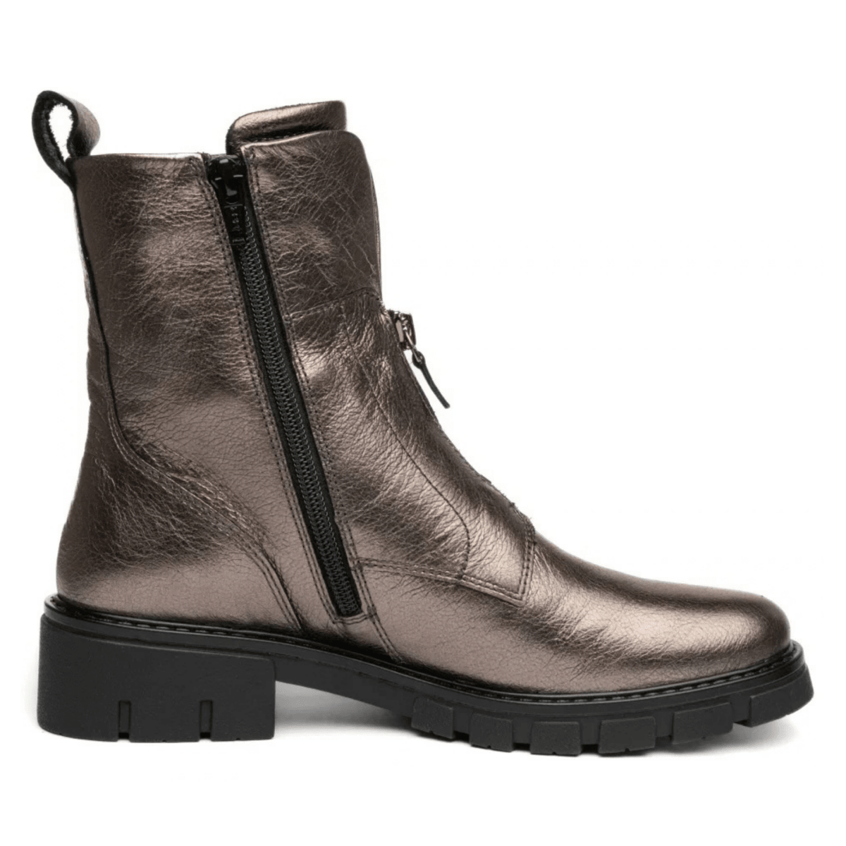 Ara Women's Deon Steel Metallic Dover Crunch - 9034898 - Tip Top Shoes of New York