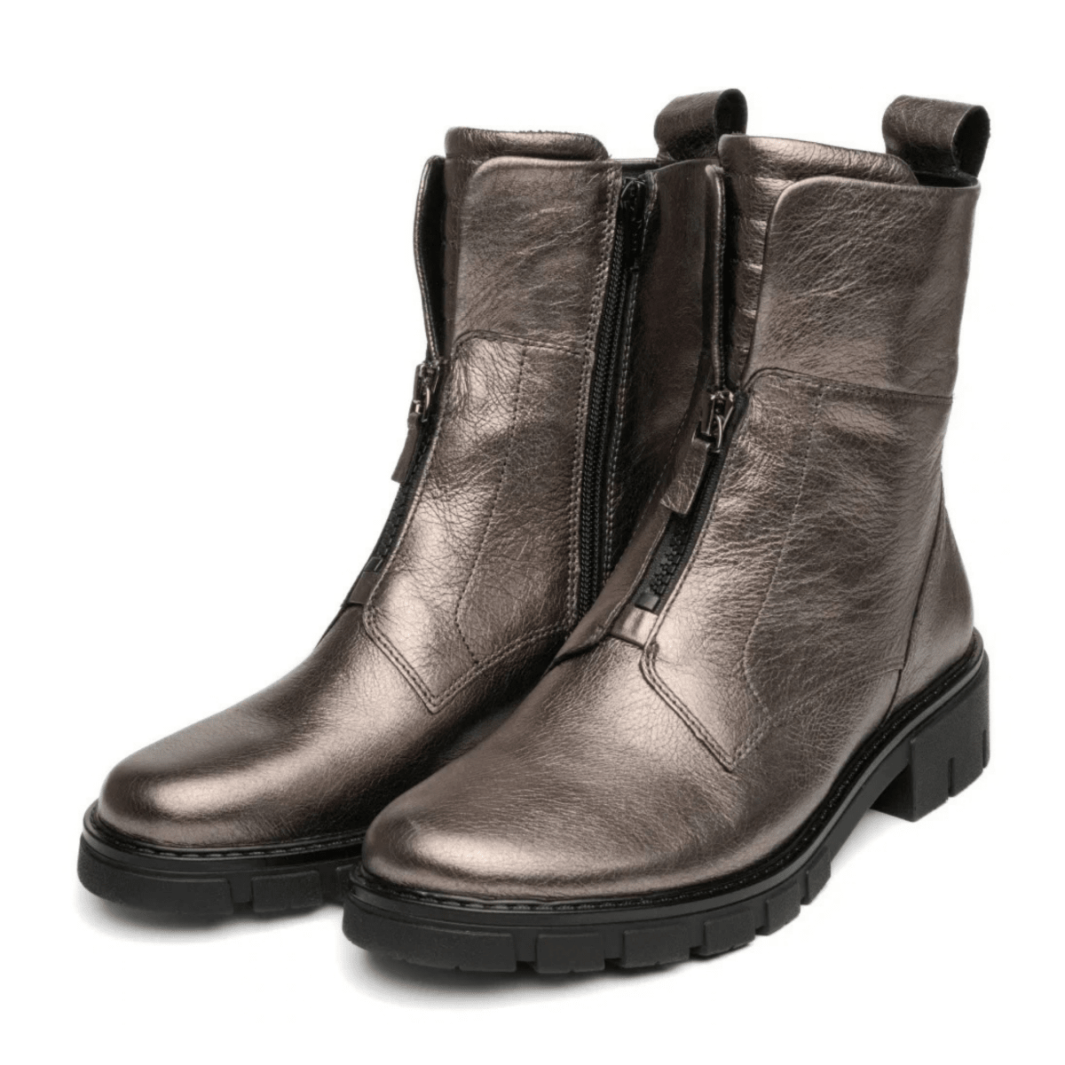 Ara Women's Deon Steel Metallic Dover Crunch - 9034898 - Tip Top Shoes of New York