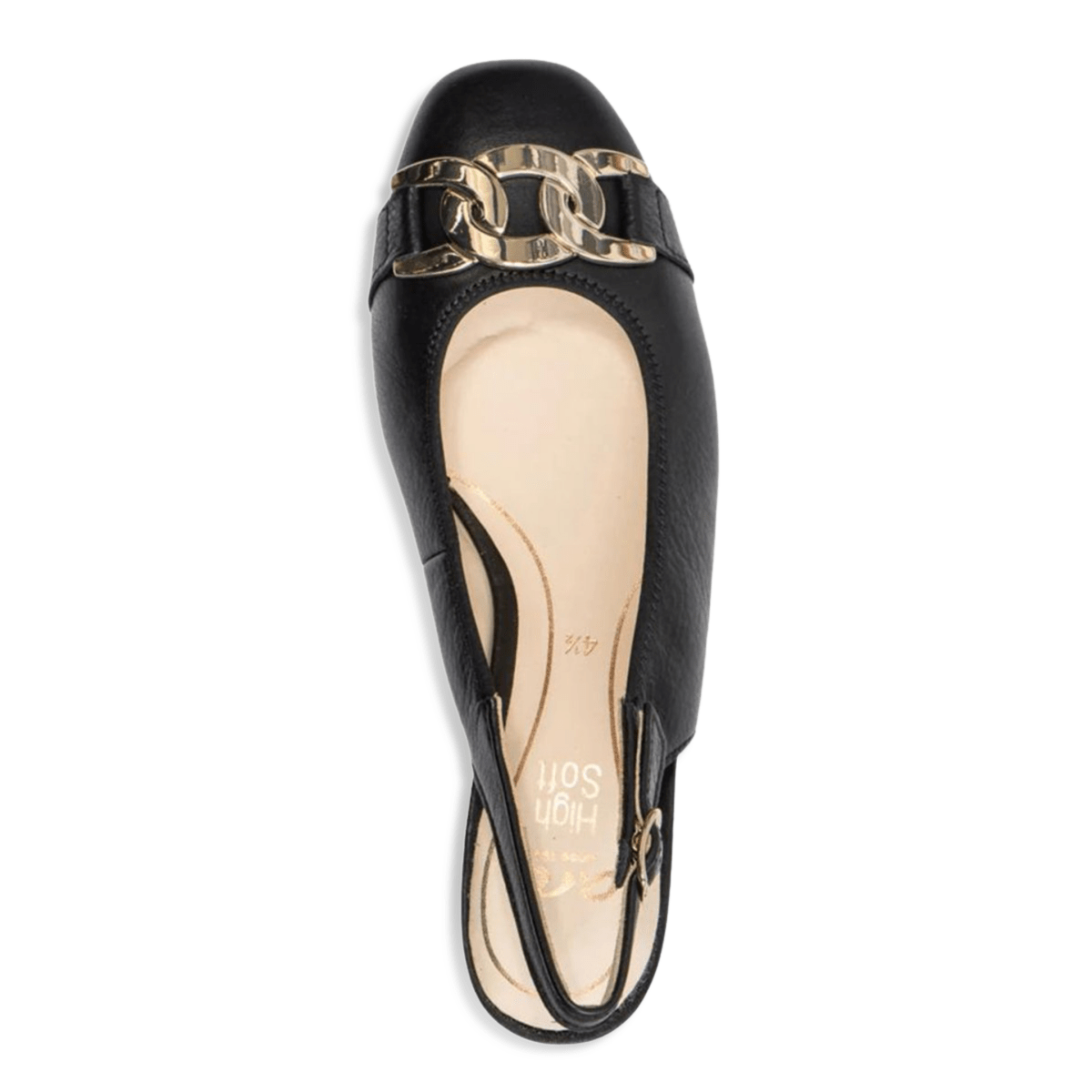 Ara Women's Gallant Slingback Black Leather - 3015310 - Tip Top Shoes of New York