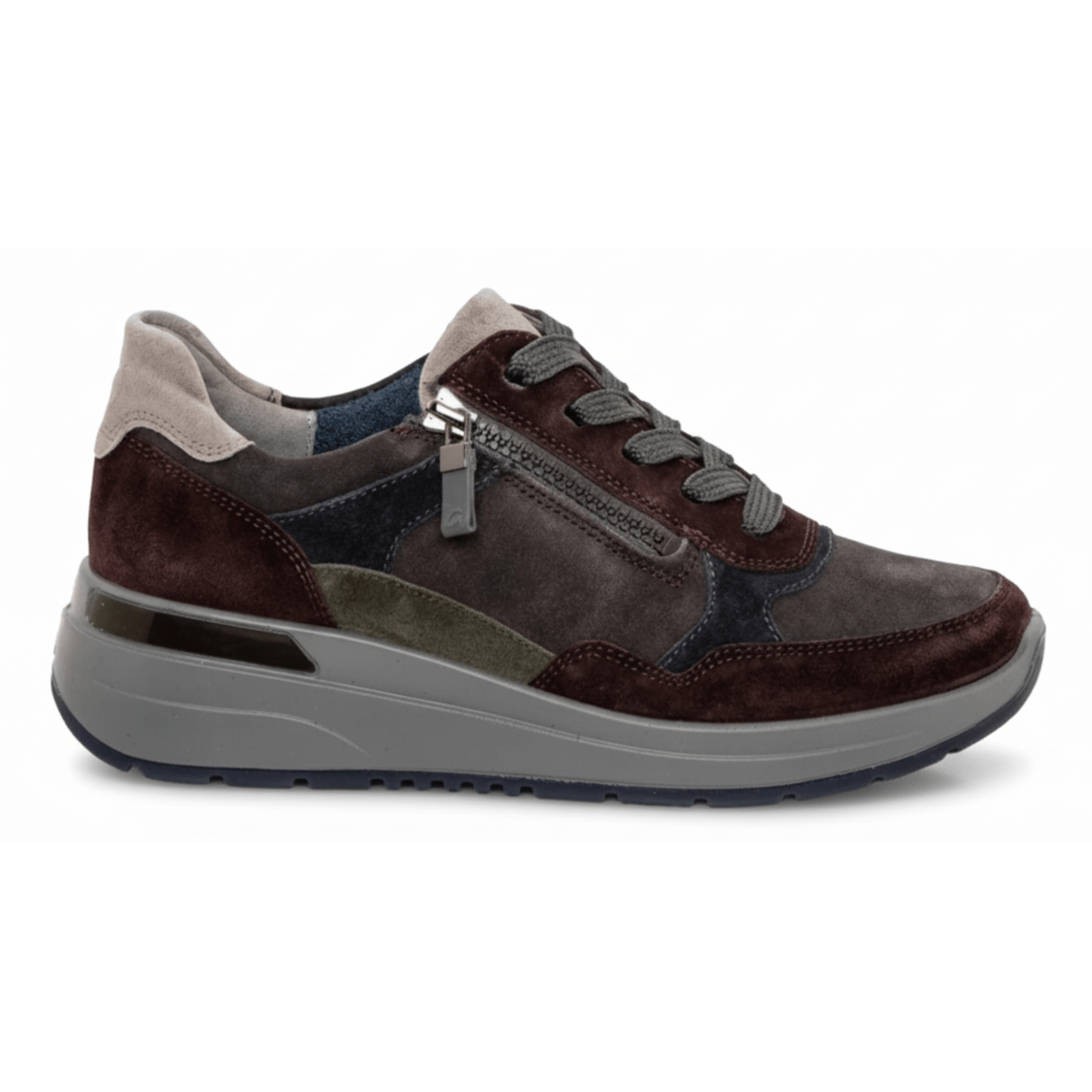 Ara Women's Gardenia Burgundy/Steel/Navy/Forest/Moon Suede - 9018635 - Tip Top Shoes of New York