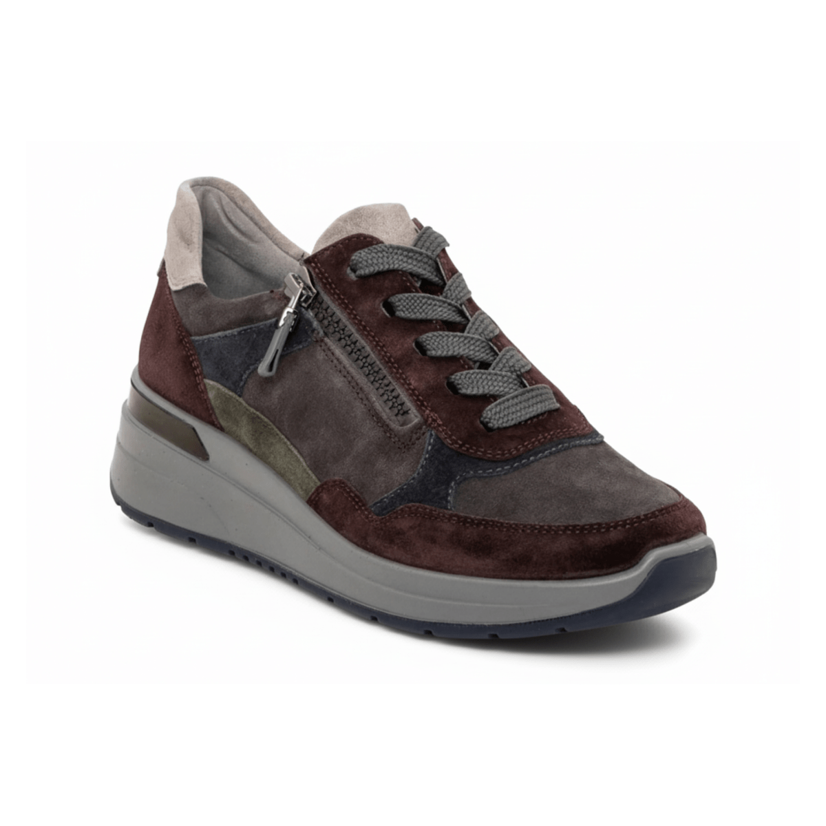 Ara Women's Gardenia Burgundy/Steel/Navy/Forest/Moon Suede - 9018635 - Tip Top Shoes of New York