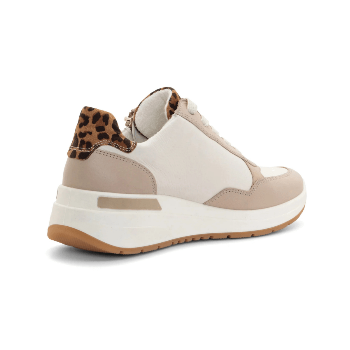 Ara Women's Gardenia Shell/Cream/Leopard/Sand Calf Leather - 9029680 - Tip Top Shoes of New York