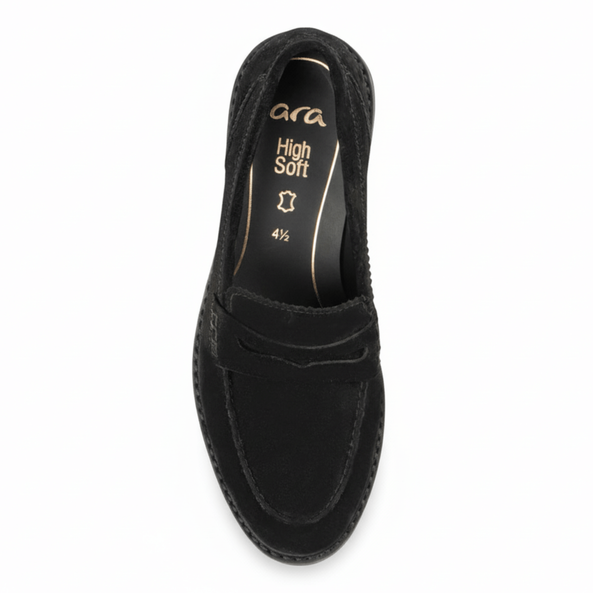 Ara Women's Kalendra Black Suede - 9018561 - Tip Top Shoes of New York