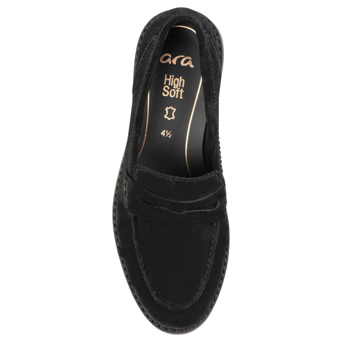 Ara Women's Kalendra Black Suede - 9018561 - Tip Top Shoes of New York