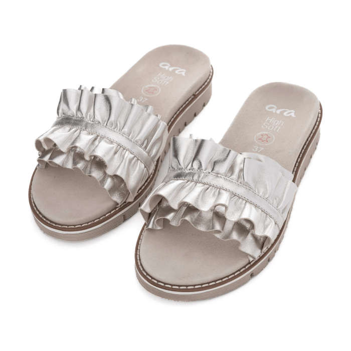 Ara Women's Keyes Platinum Metallic - 9021406 - Tip Top Shoes of New York