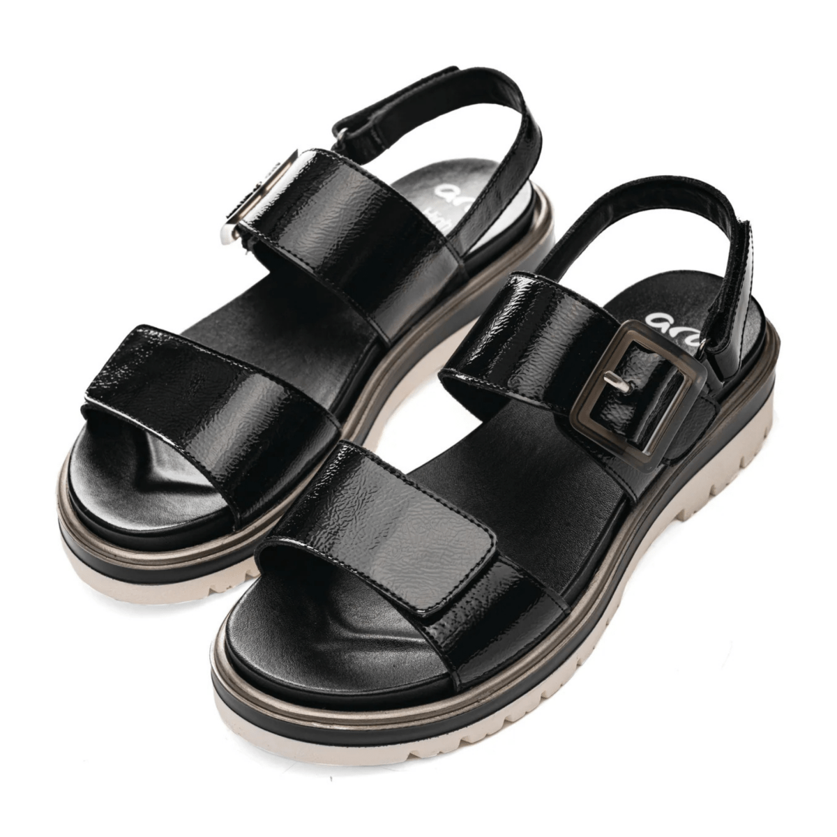 Ara Women's Marbella Black Patent Leather - 9021387 - Tip Top Shoes of New York