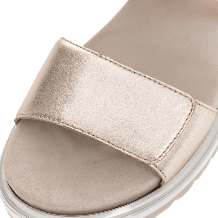 Ara Women's Marbella Sand Metallic Leather - 9021379 - Tip Top Shoes of New York