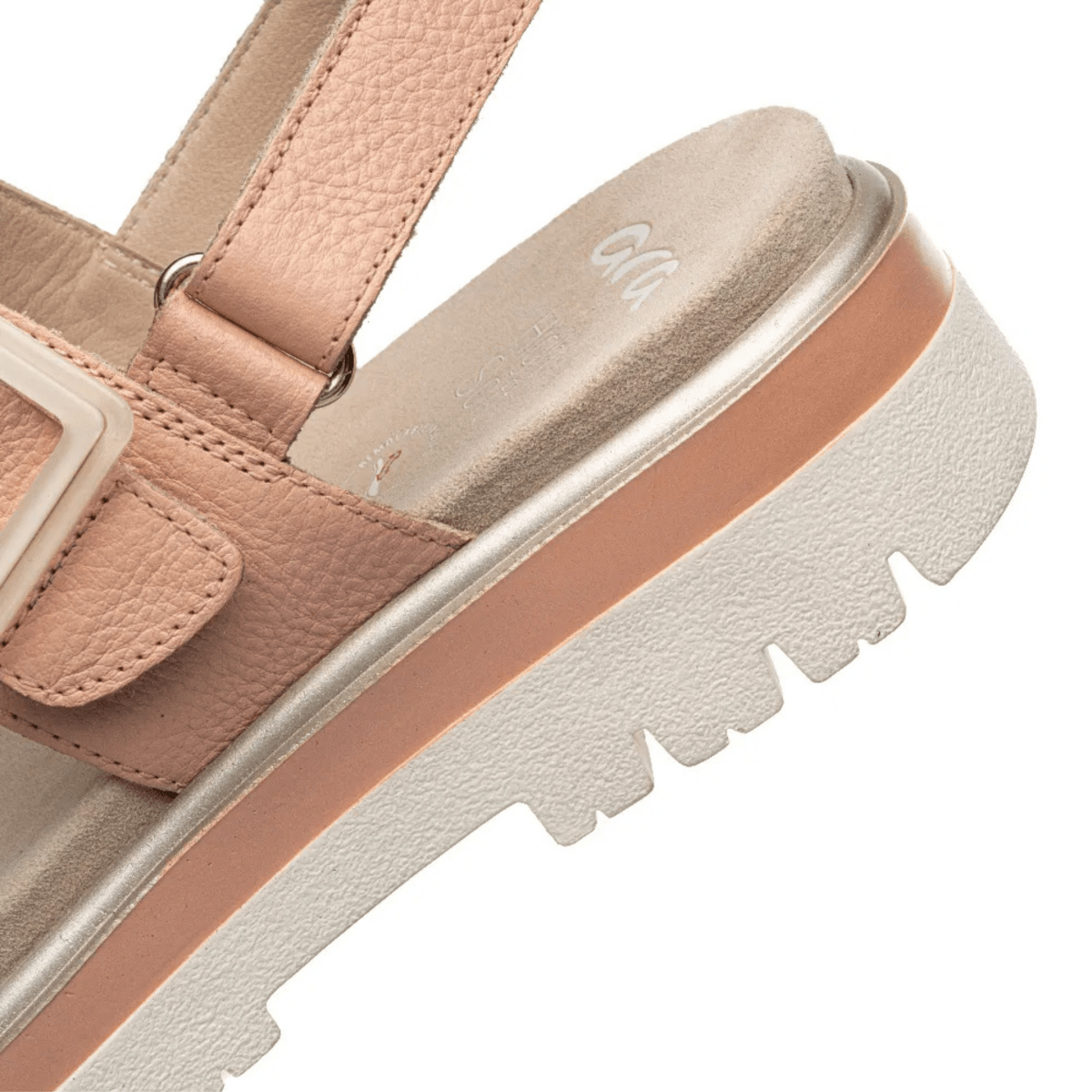 Ara Women's Marbella Shell Suede/Apricot Leather - 9029636 - Tip Top Shoes of New York