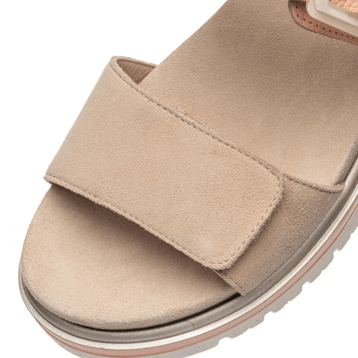 Ara Women's Marbella Shell Suede/Apricot Leather - 9029636 - Tip Top Shoes of New York