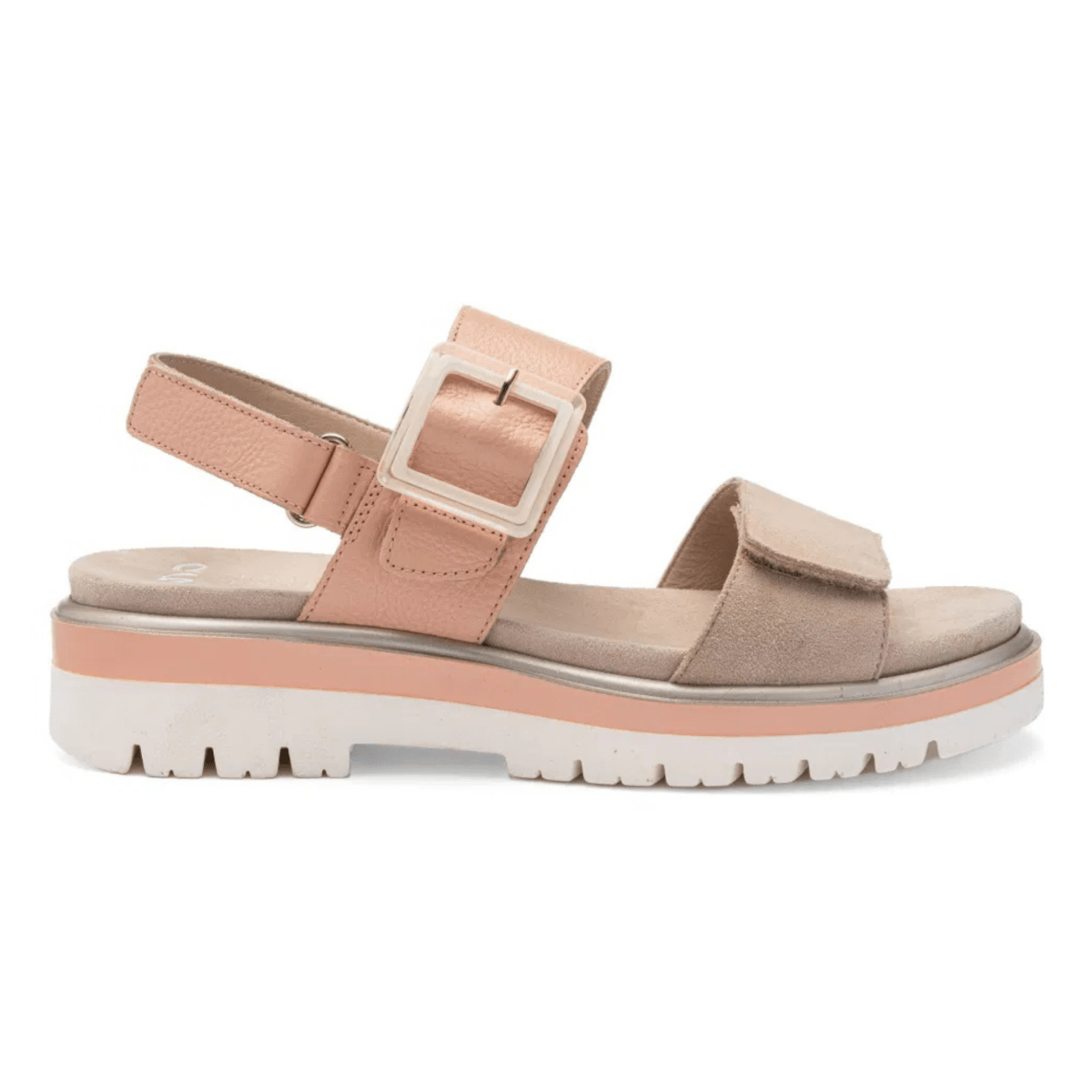 Ara Women's Marbella Shell Suede/Apricot Leather - 9029636 - Tip Top Shoes of New York