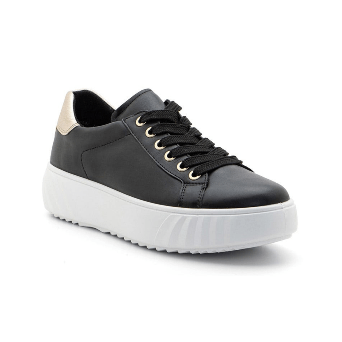 Ara Women's Mikky Black/Platinum Leather - 9021577 - Tip Top Shoes of New York