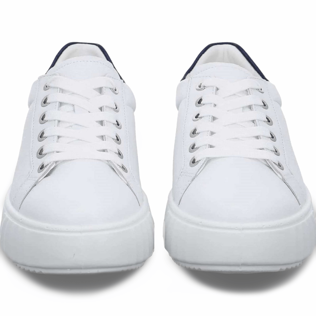 Ara Women's Mikky White/Navy Leather - 3015280 - Tip Top Shoes of New York