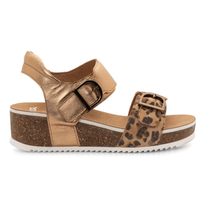 Ara Women's Nova Leopard/Whiskey Leather - 9021370 - Tip Top Shoes of New York