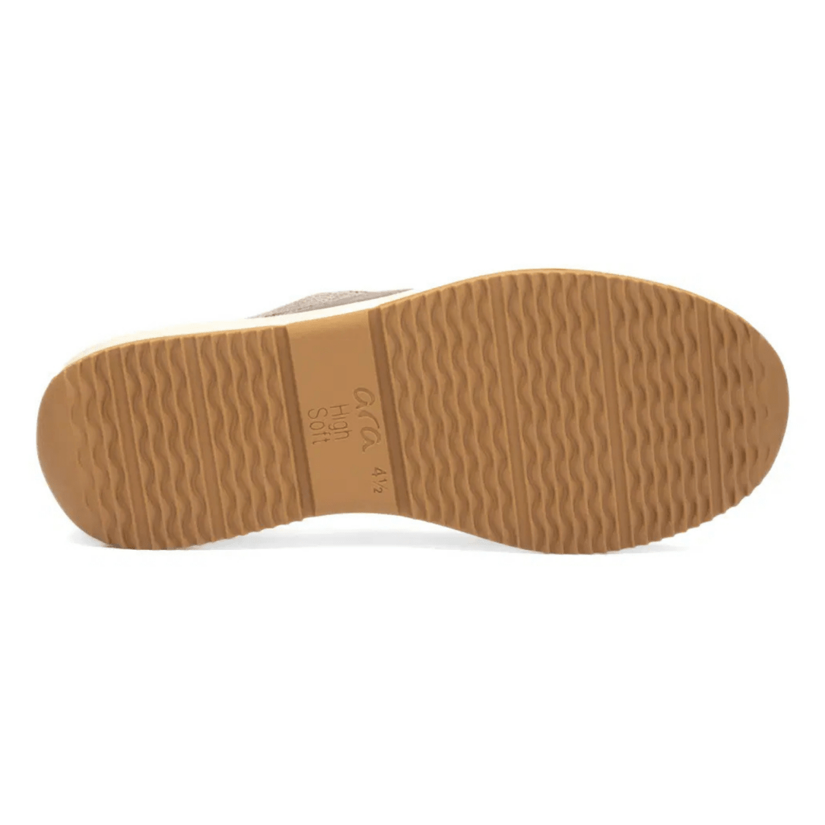 Ara Women's Osaka Light Beige Suede/Metallic Leather - 9034853 - Tip Top Shoes of New York
