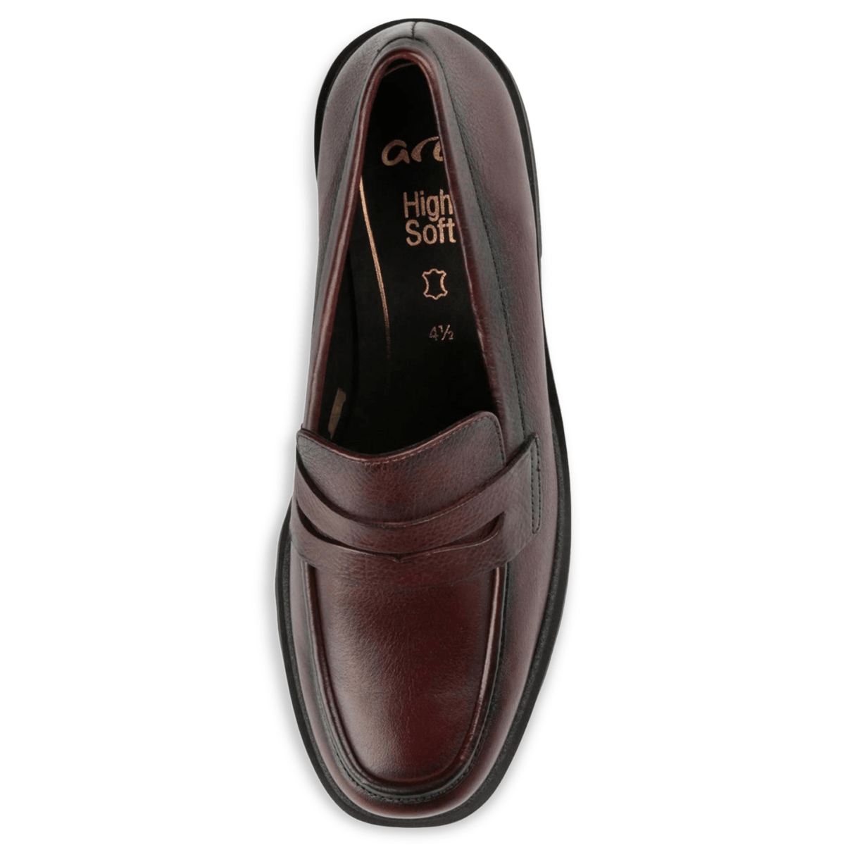 Ara Women's Prism Platform Penny Amarone Calf Leather - 9018531 - Tip Top Shoes of New York