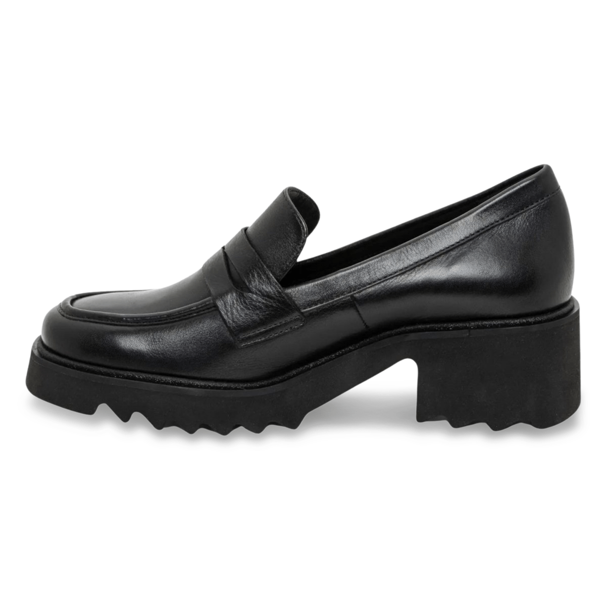 Ara Women's Prism Platform Penny Black Calf Leather - 9018516 - Tip Top Shoes of New York