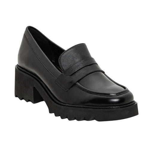 Ara Women's Prism Platform Penny Black Calf Leather - 9018516 - Tip Top Shoes of New York