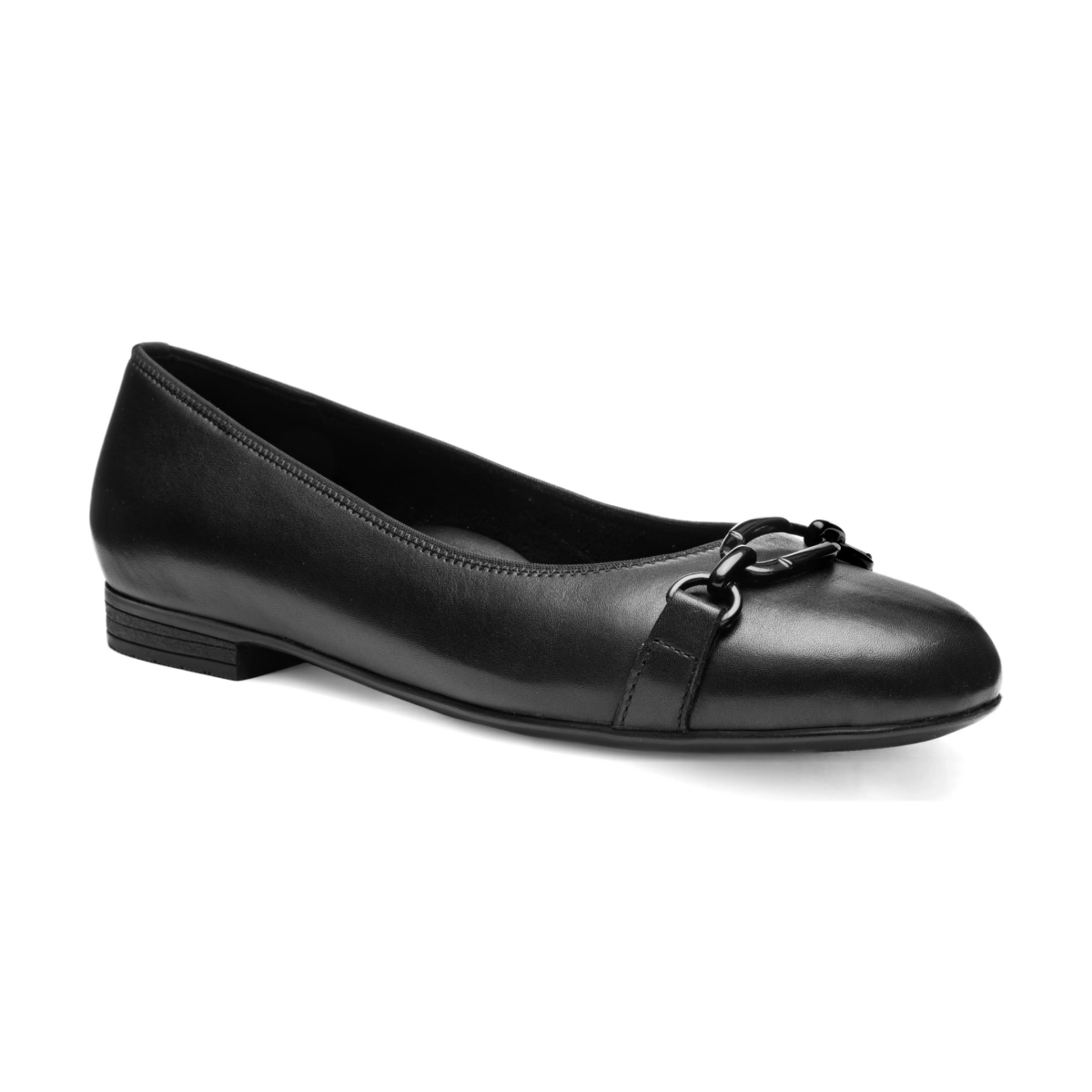 Ara Women's Siene Flat Black Calf Leather - 9027467 - Tip Top Shoes of New York