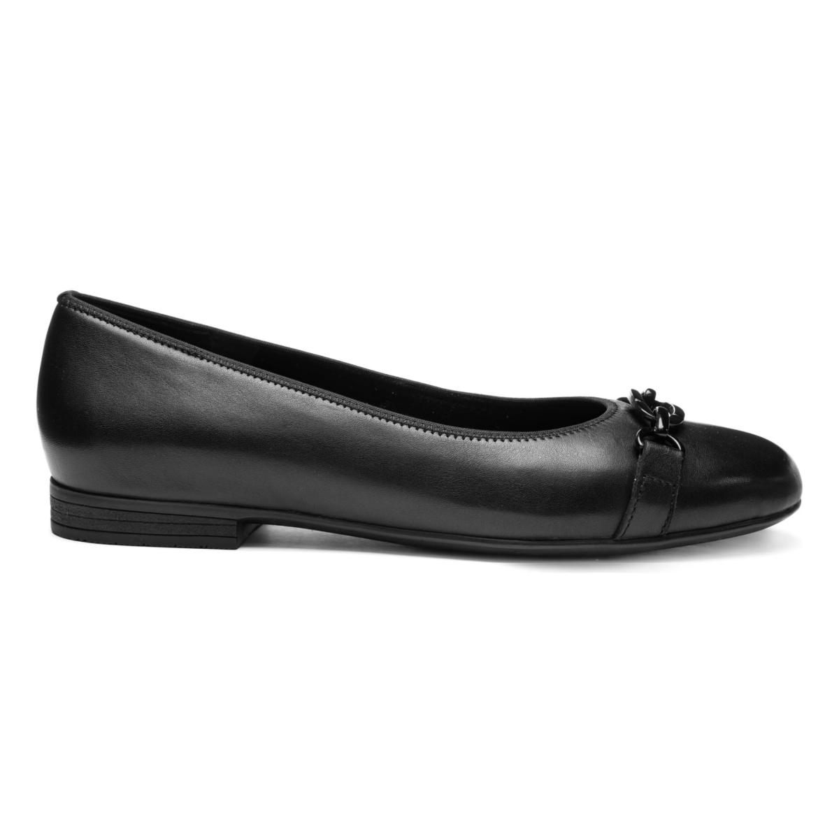 Ara Women's Siene Flat Black Calf Leather - 9027467 - Tip Top Shoes of New York