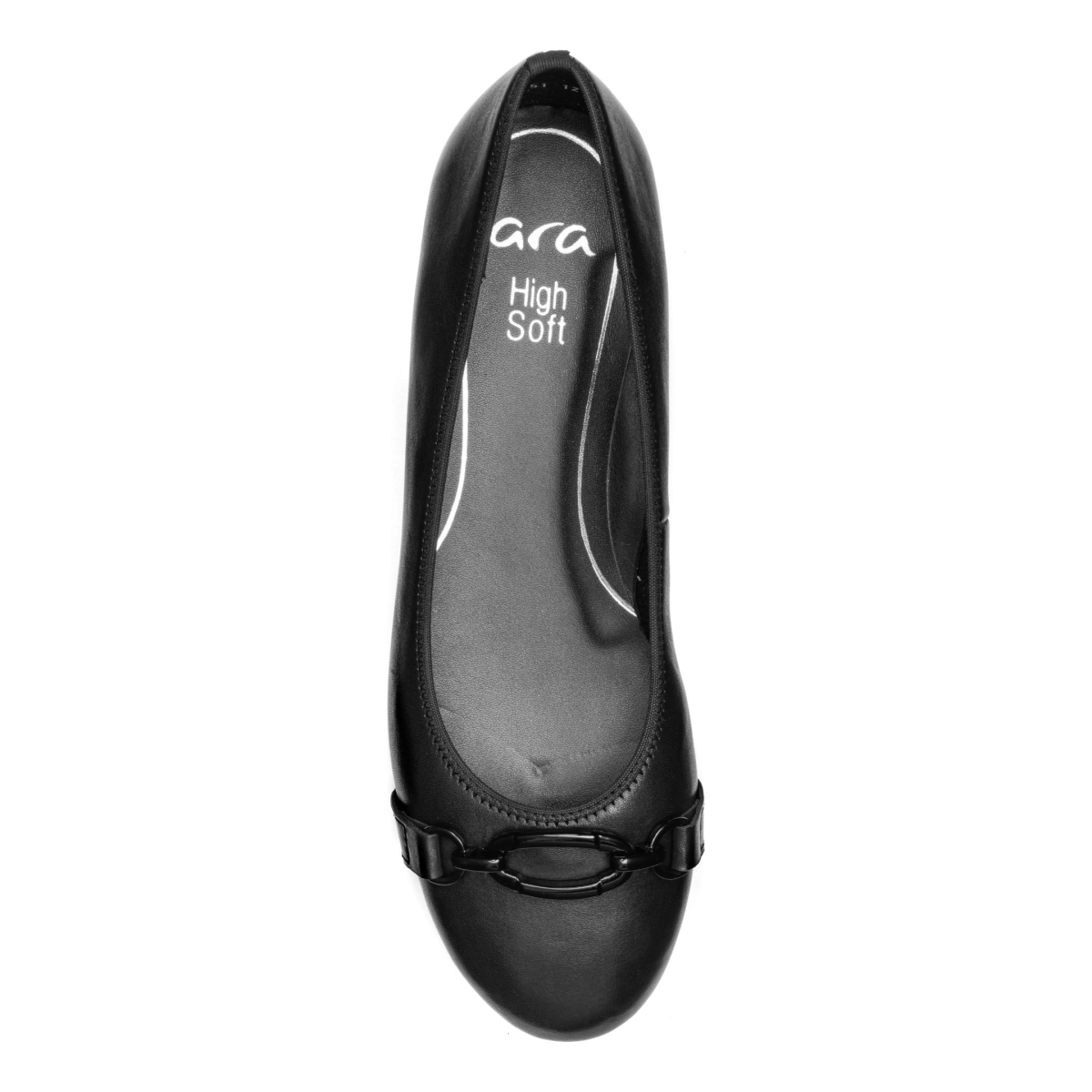 Ara Women's Siene Flat Black Calf Leather - 9027467 - Tip Top Shoes of New York