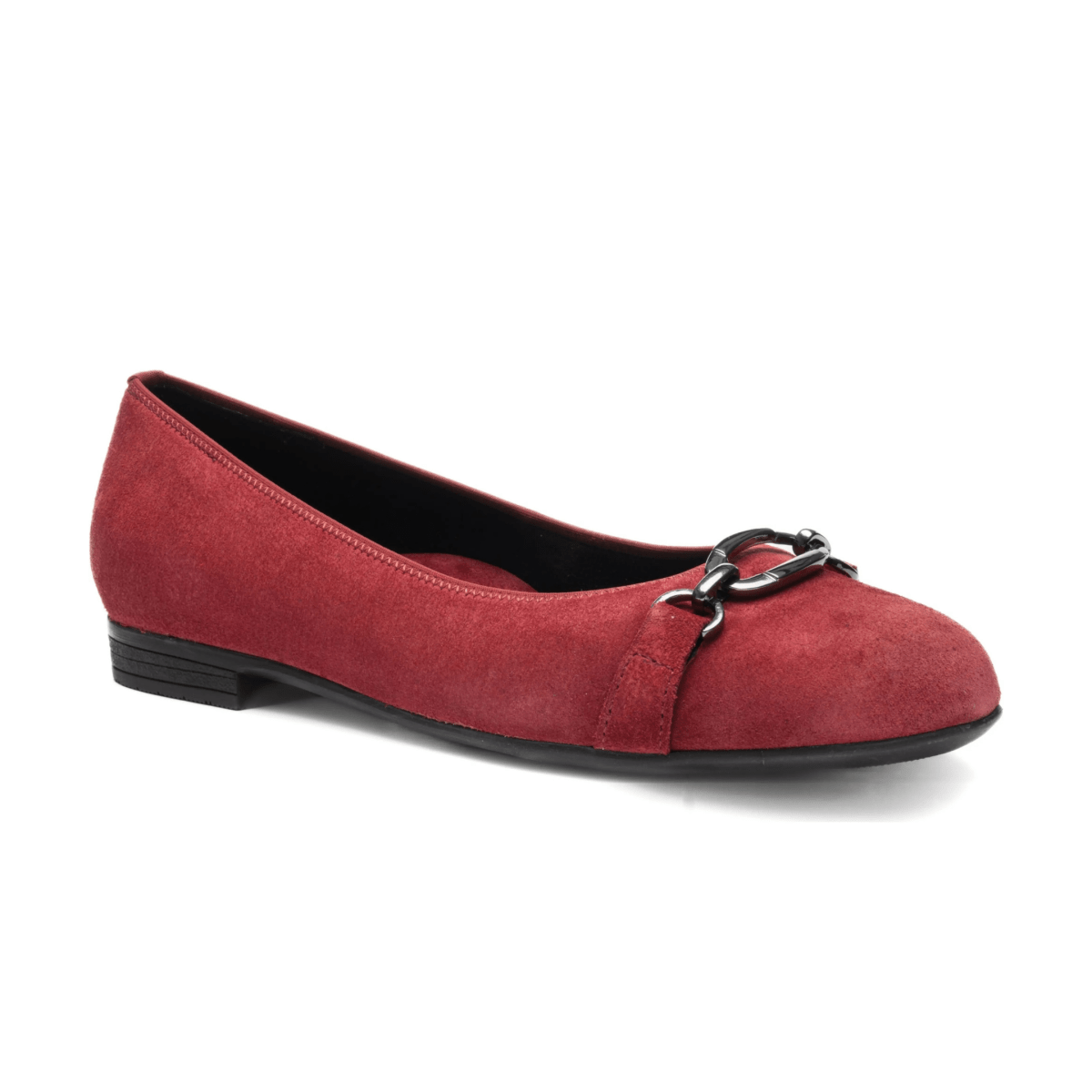 Ara Women's Siene Flat Wildberry Suede - 9027481 - Tip Top Shoes of New York