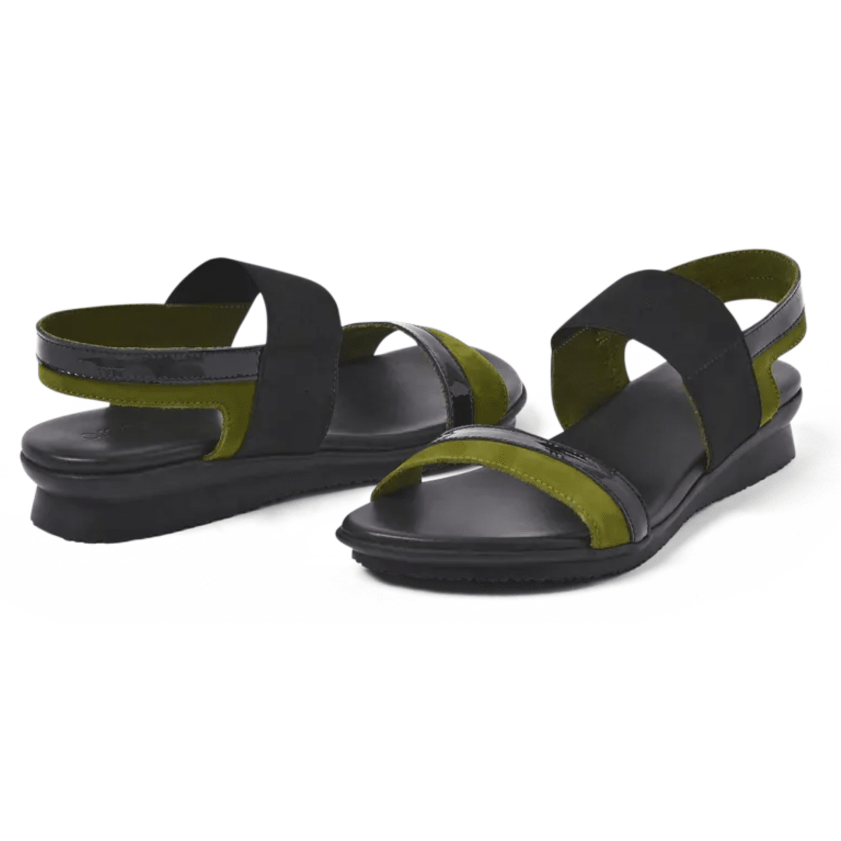 Arche Women's Aurmaz Olive/Black Nubuck - 9030743 - Tip Top Shoes of New York