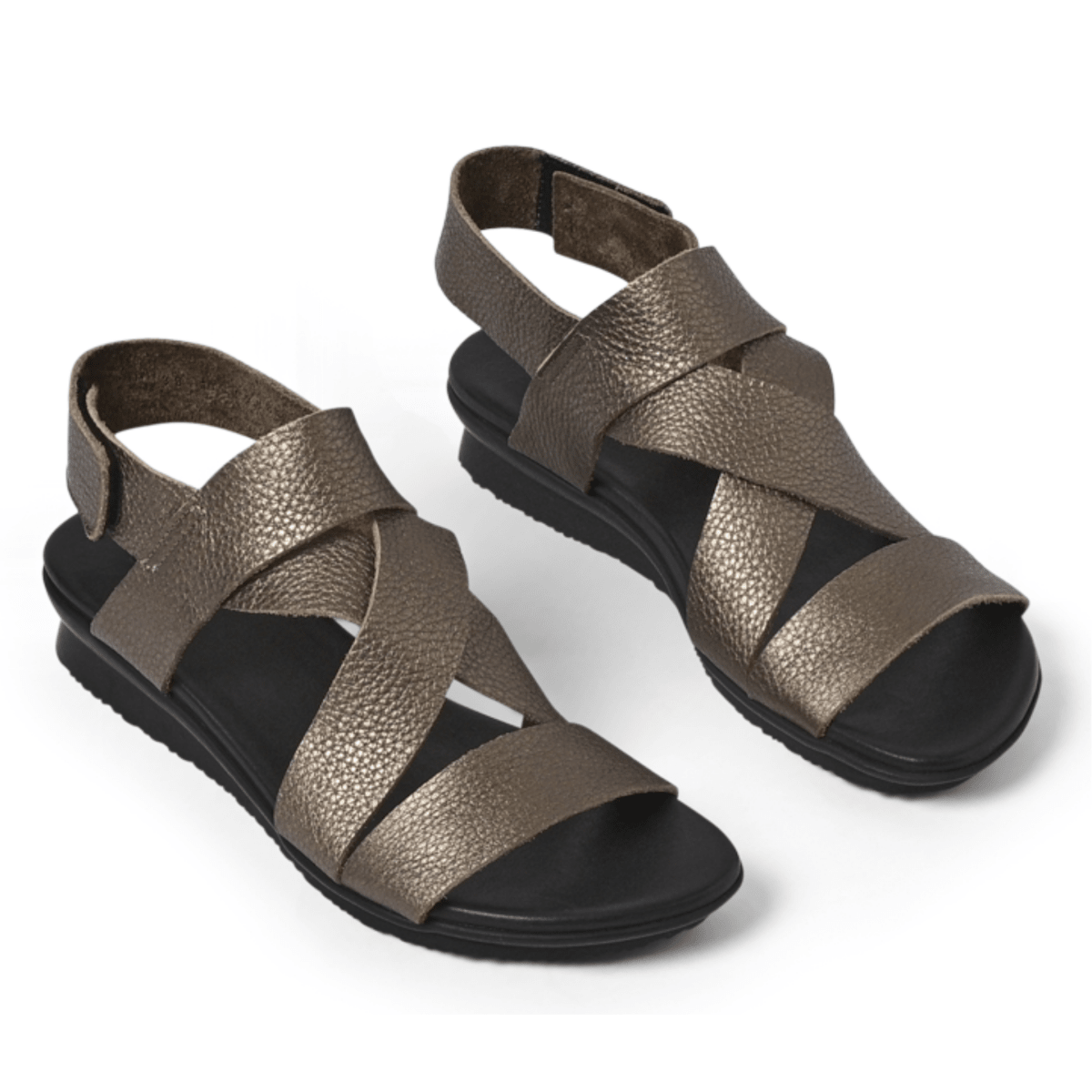 Arche Women's Auryla Moony Brown Metallic Leather - 9030771 - Tip Top Shoes of New York