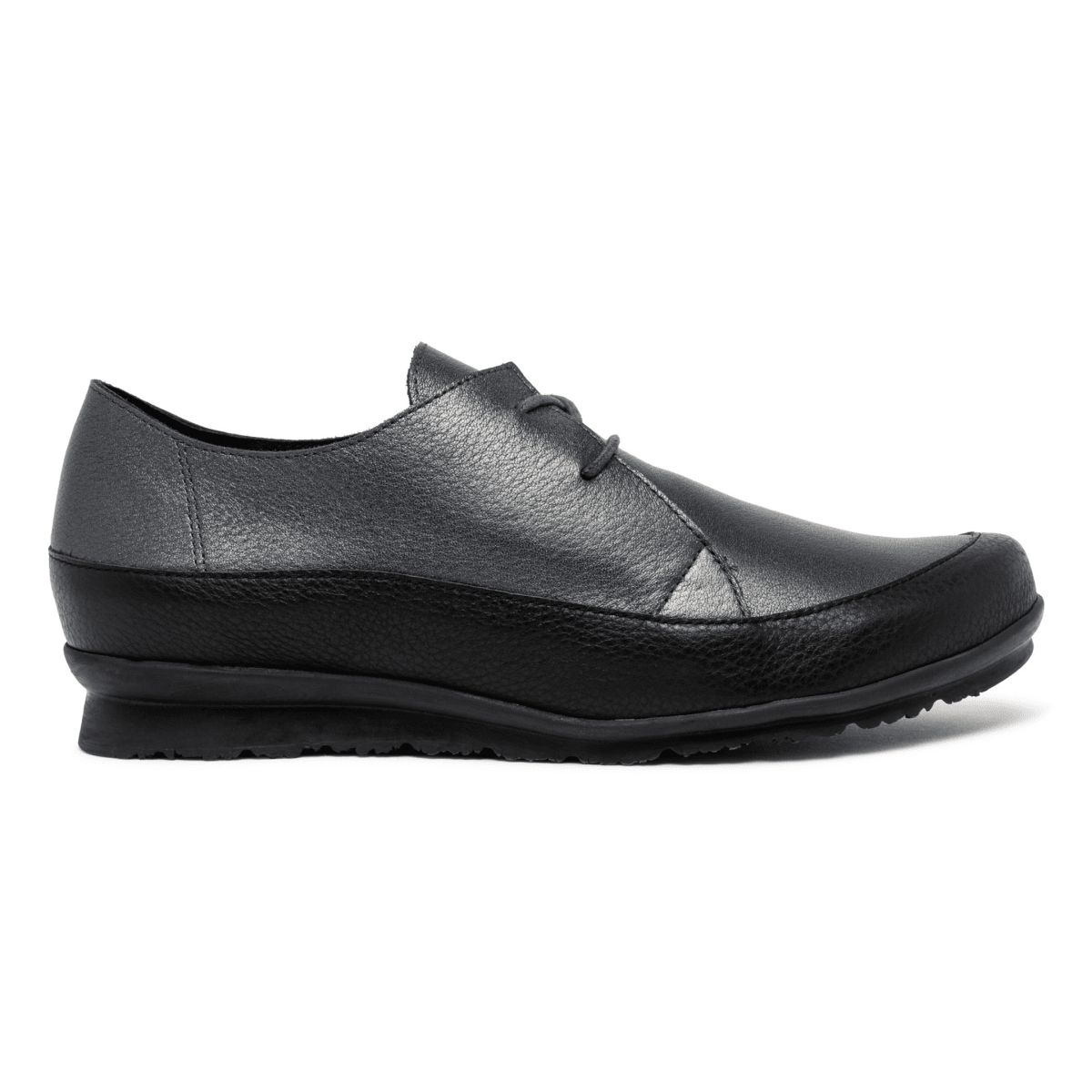 Arche Women's Baroha Black/Silver Metallic Pebble Leather - 9035355 - Tip Top Shoes of New York