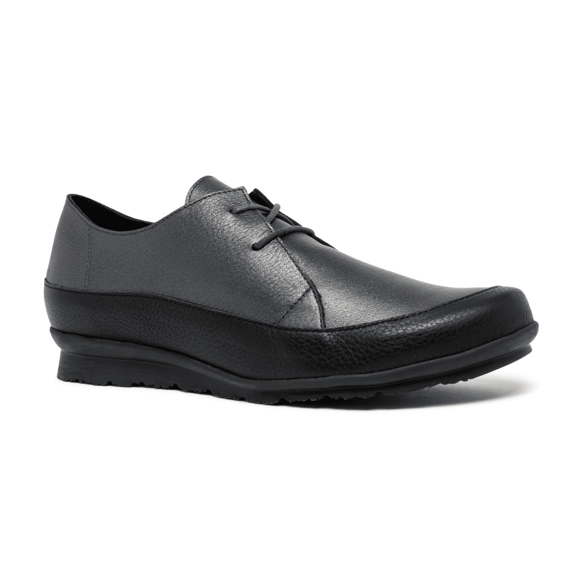 Arche Women's Baroha Black/Silver Metallic Pebble Leather - 9035355 - Tip Top Shoes of New York
