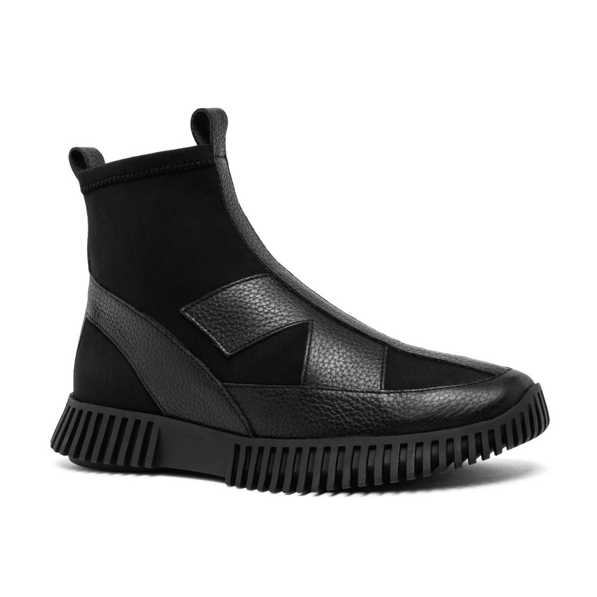 Arche Women's Haveke Black Leather/Black Stretch Fabric - 9035414 - Tip Top Shoes of New York