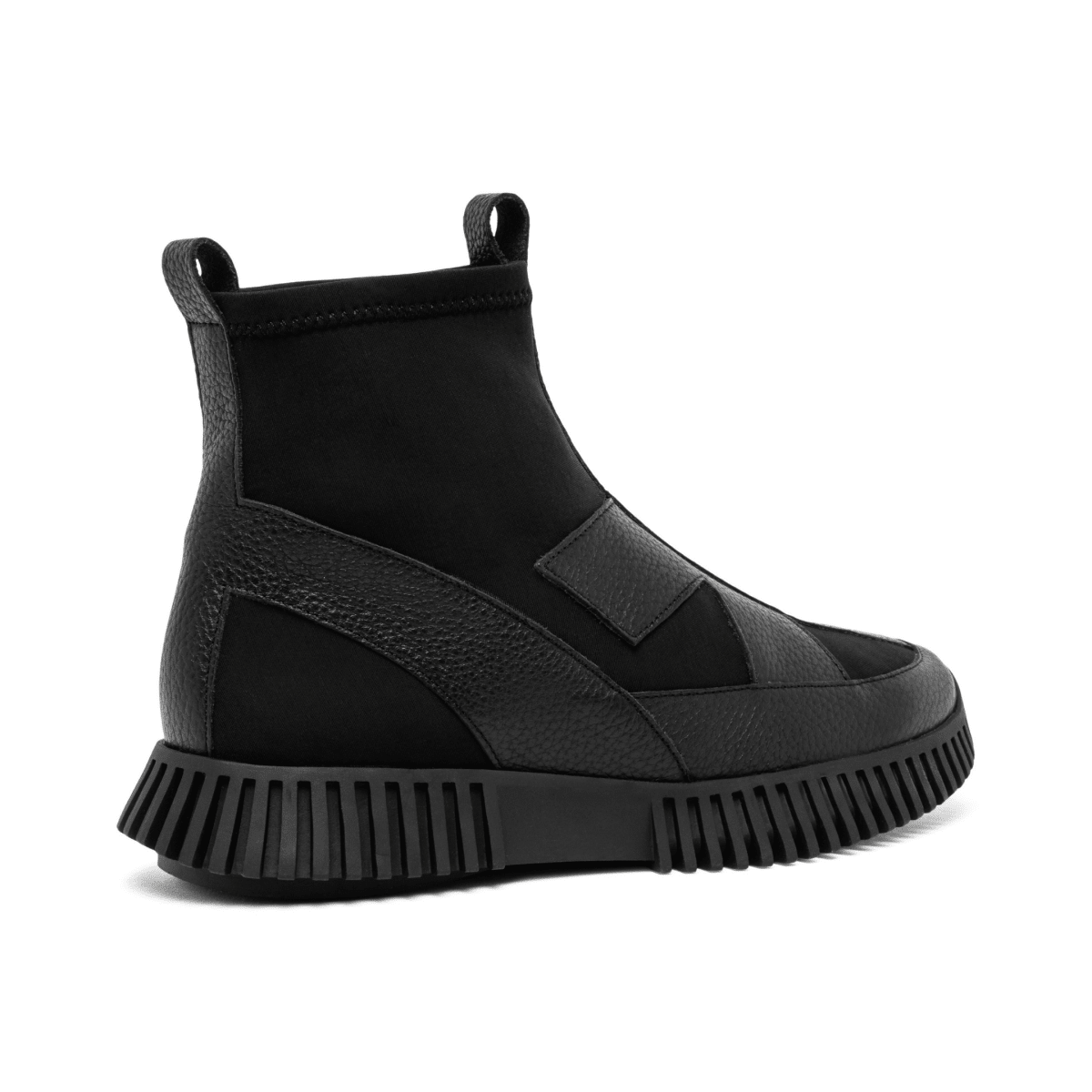 Arche Women's Haveke Black Leather/Black Stretch Fabric - 9035414 - Tip Top Shoes of New York