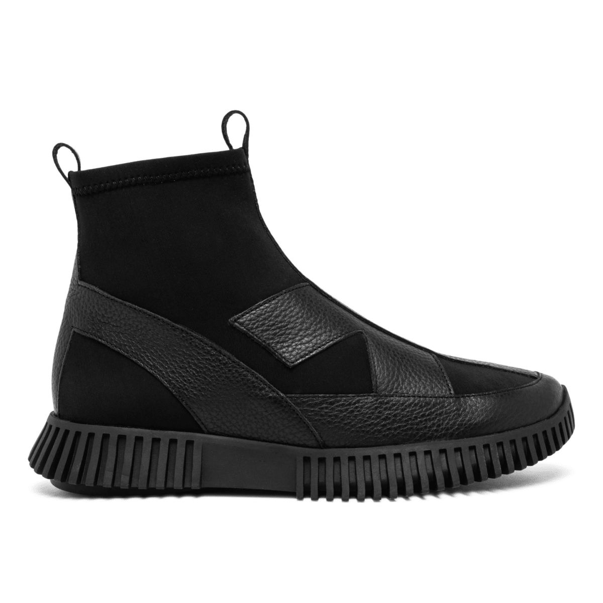 Arche Women's Haveke Black Leather/Black Stretch Fabric - 9035414 - Tip Top Shoes of New York