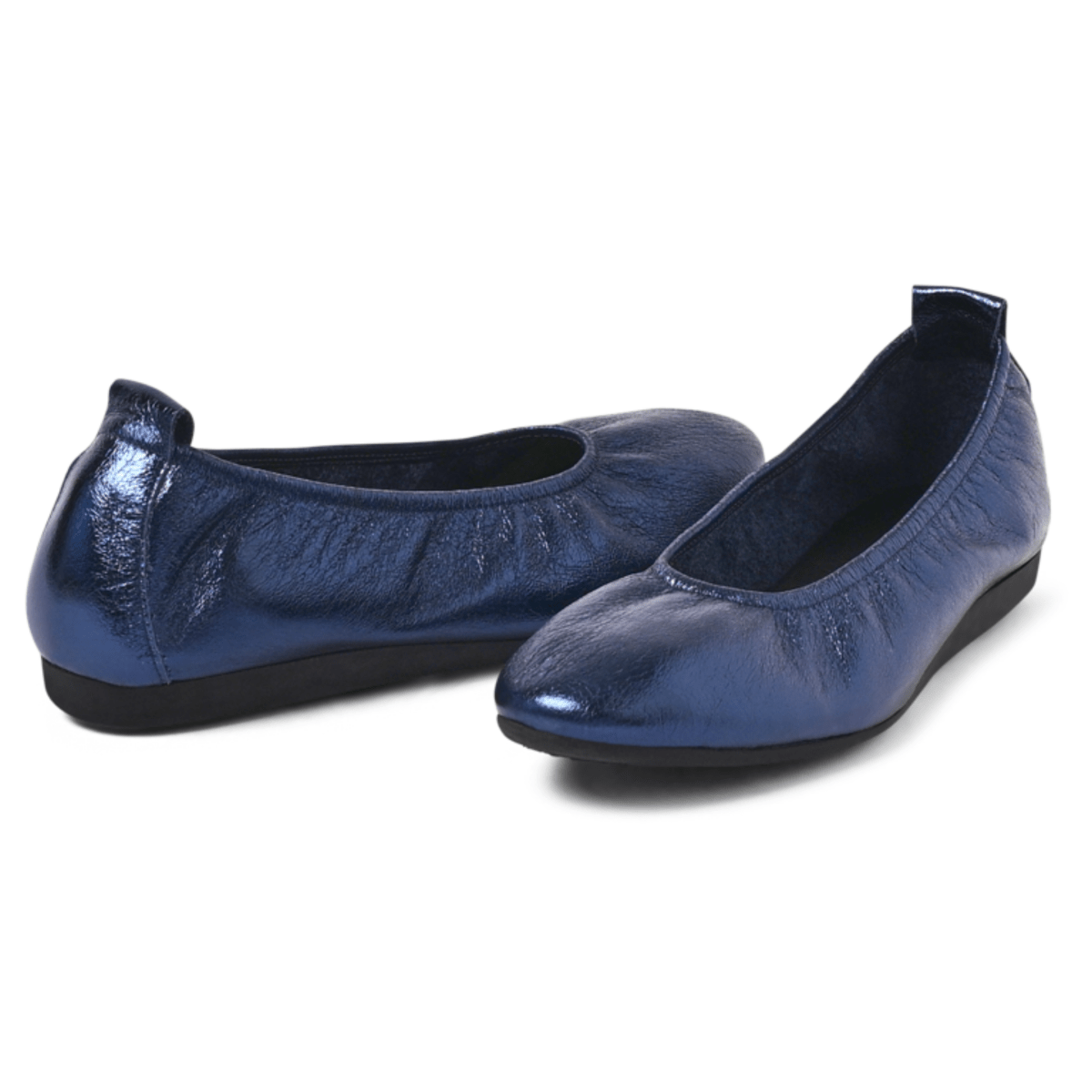 Arche Women's Laius Indaco Blue Metallic Leather - 9030789 - Tip Top Shoes of New York