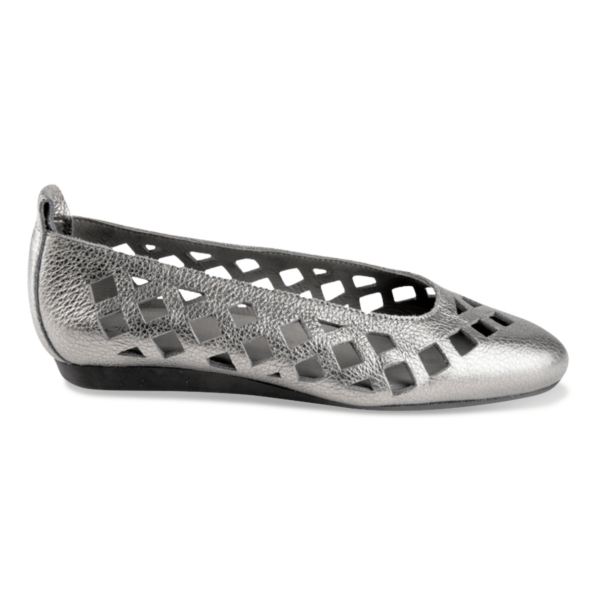 Arche Women's Lamdia Metallic Silver Leather - 3019178 - Tip Top Shoes of New York