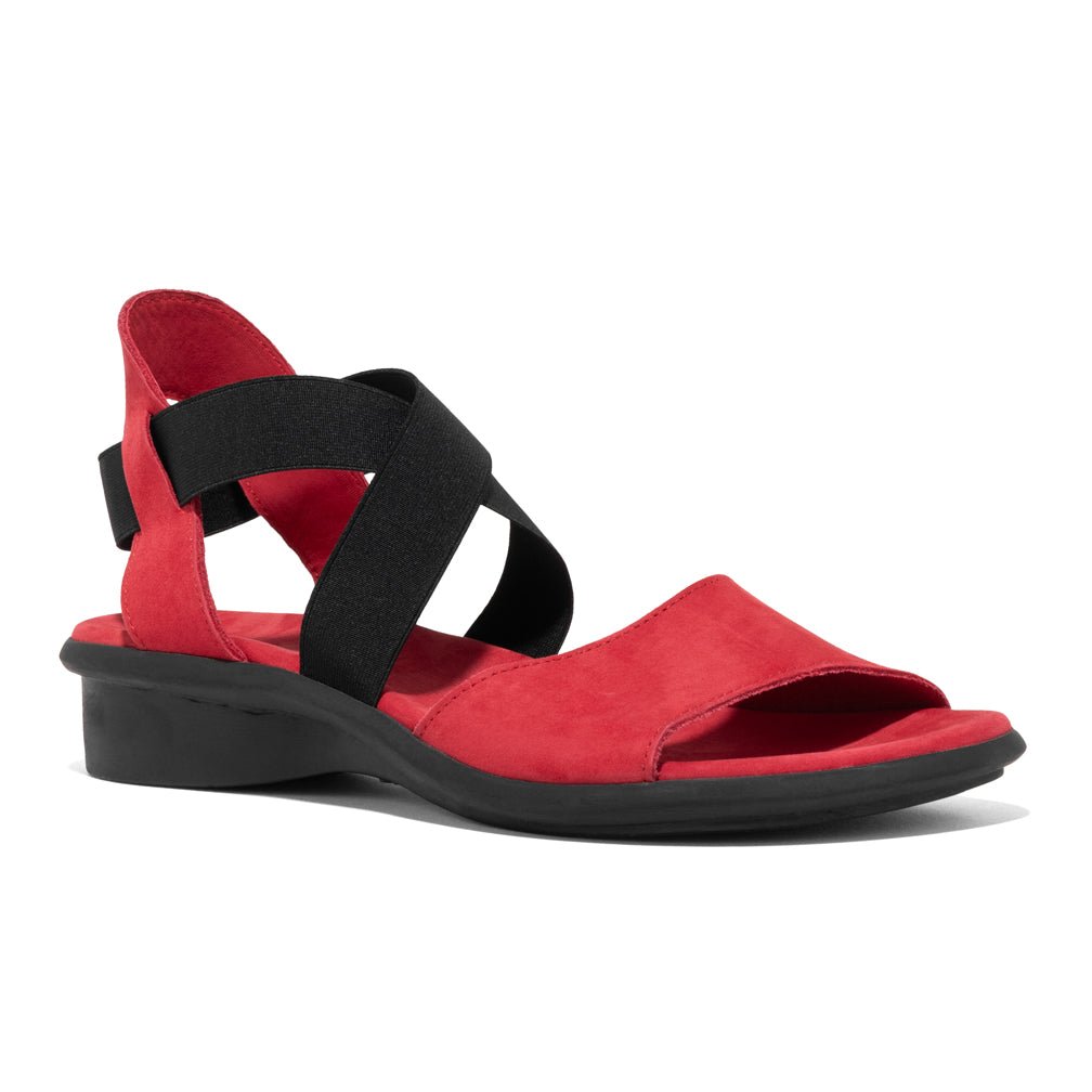 Arche Women's Satia Fukia Red Nubuck - 3019185 - Tip Top Shoes of New York