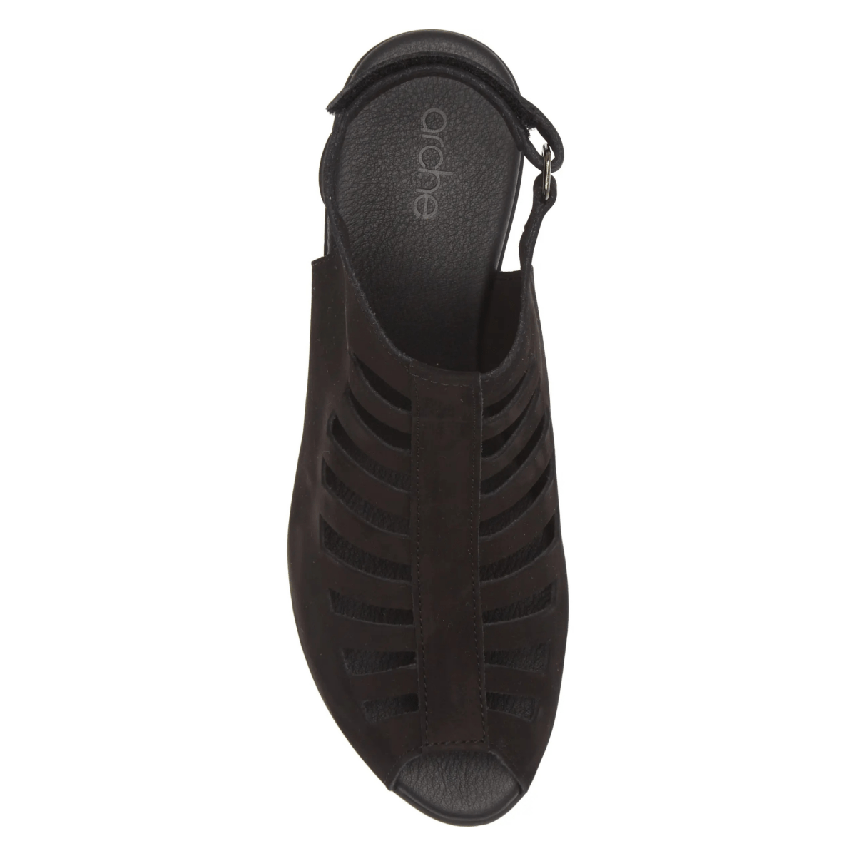 Arche Women's Soexor Black Nubuck - 9028016 - Tip Top Shoes of New York