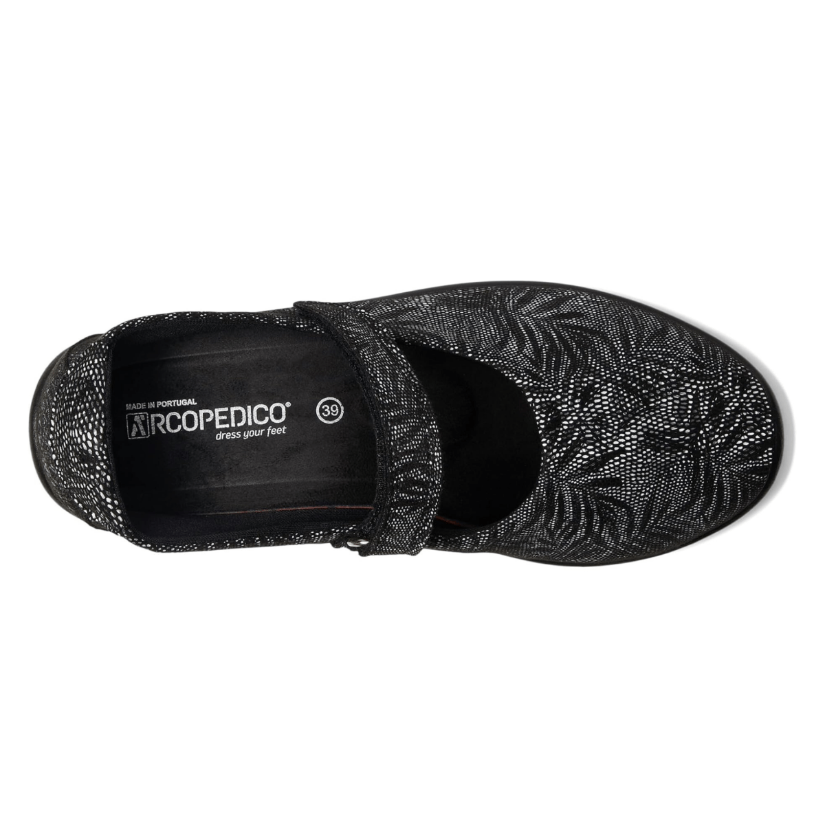 Arcopedico Women's Estrela Black Palm - 9024694 - Tip Top Shoes of New York