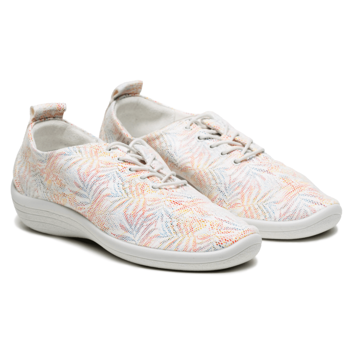 Arcopedico Women's Lanin White Palm Multi - 9024675 - Tip Top Shoes of New York