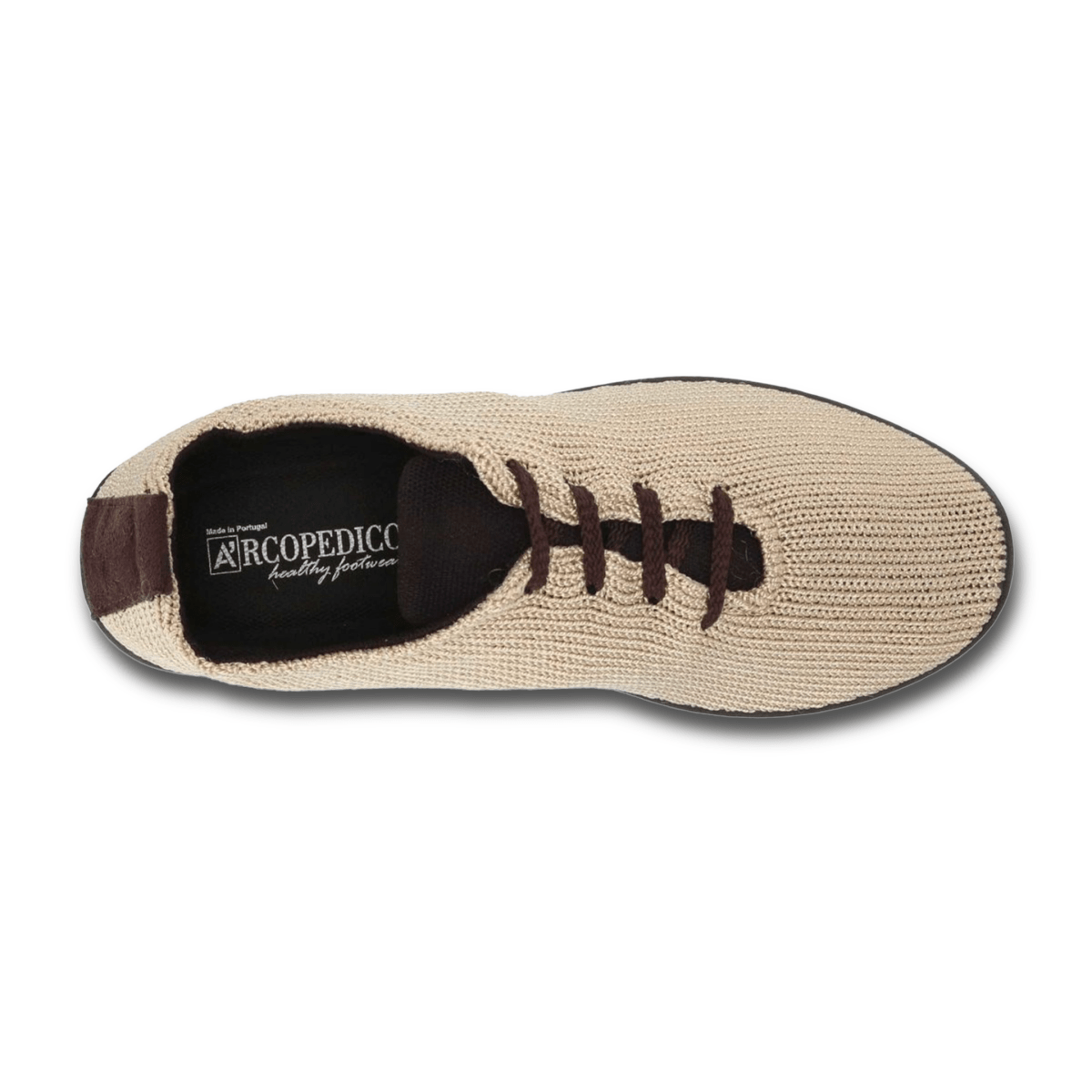 Arcopedico Women's LS Beige Fabric - 3007057 - Tip Top Shoes of New York